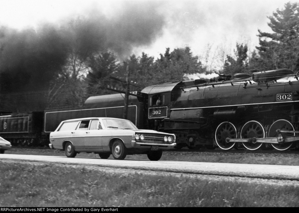 DH 4-8-4 #302 - Delaware & Hudson